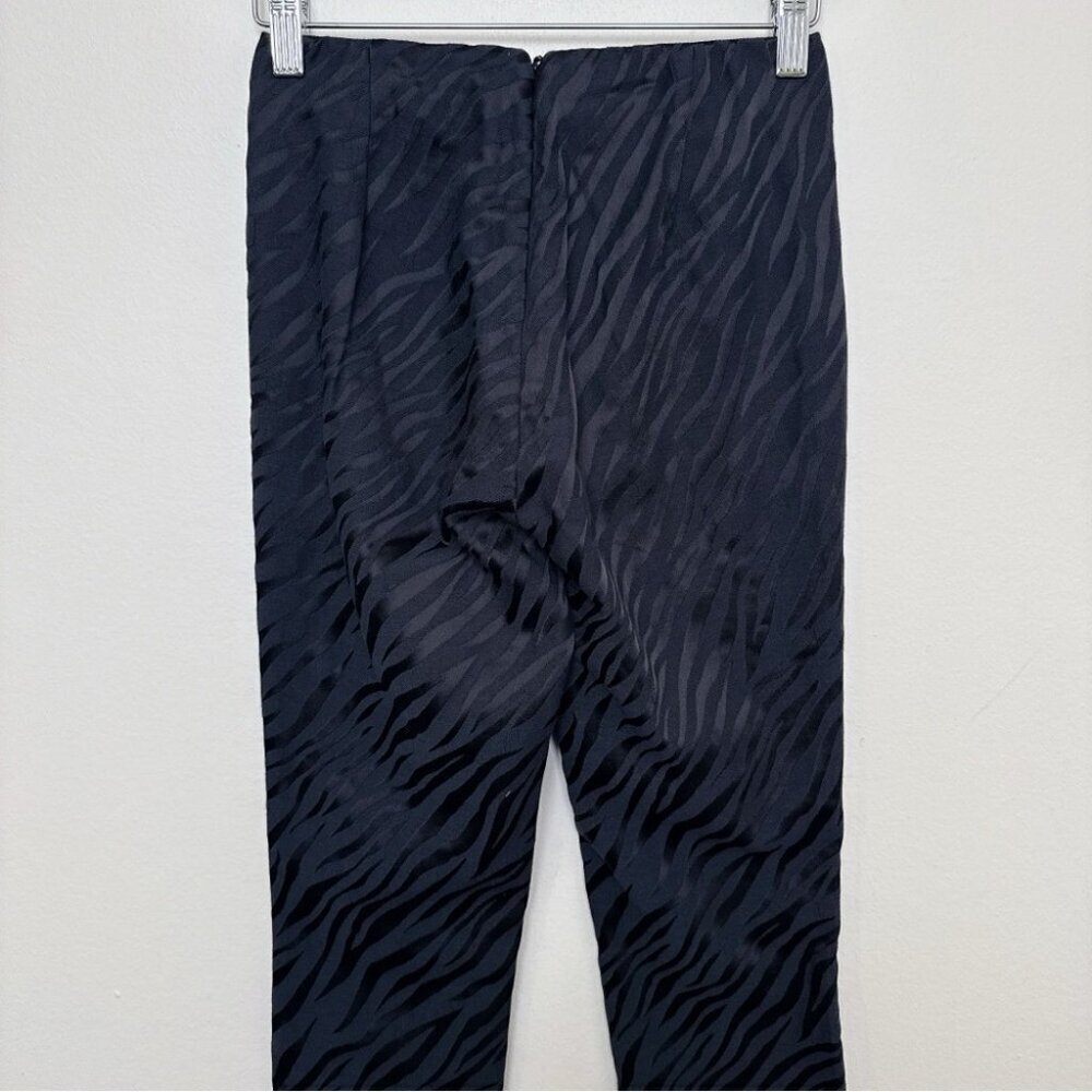 Rag & Bone Womens 0 Simone Pants Zebra Print Jacquard - Picture 11 of 14